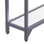 Console da tavolo stretta in metallo Glenn di SEI Furniture