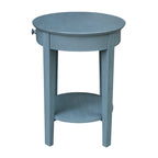 Solid Parawood Philips Accent Table