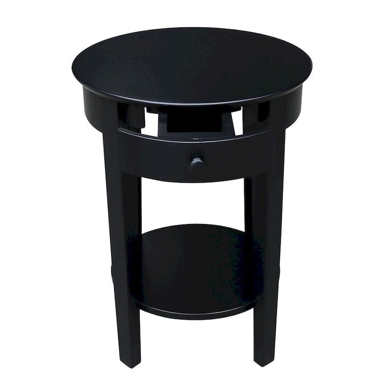 Solid Parawood Philips Accent Table