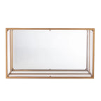 Tavolino da salotto SEI Furniture Glam in metallo dorato