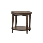 Table d'appoint ronde Penton Espresso Stone