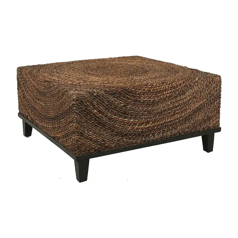 Tavolino in abaca intrecciata di East at Main