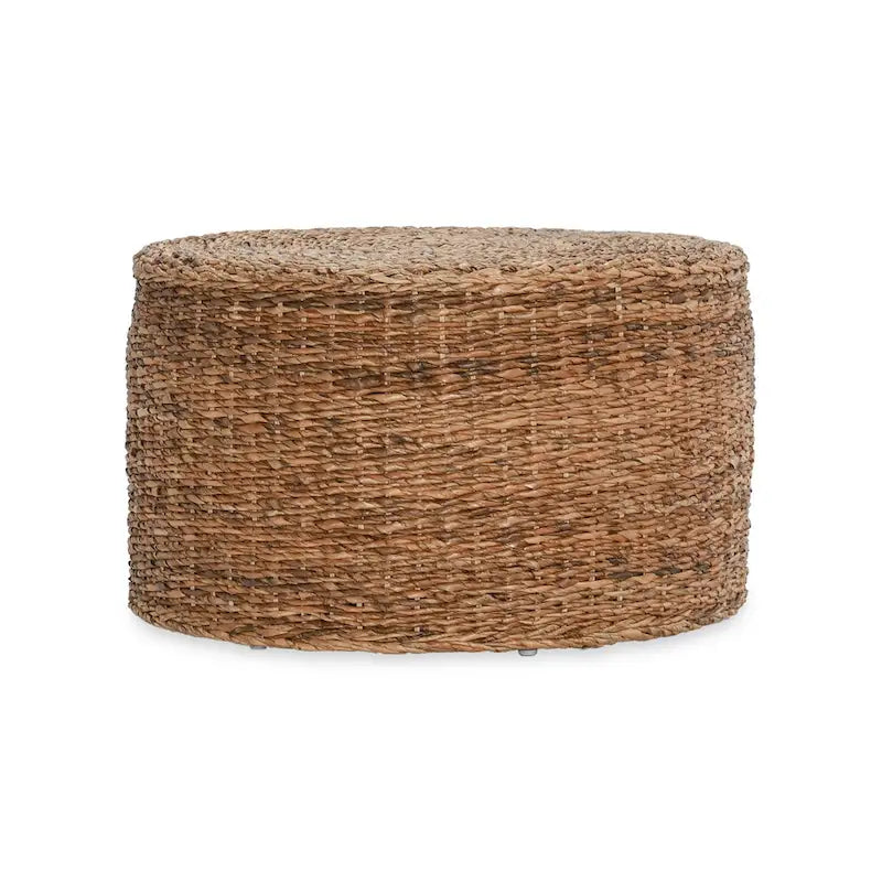 Tavolino rotondo Ira Rattan di Kosas Home