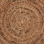 Tavolino rotondo Ira Rattan di Kosas Home