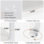 Tavolino console da 70,9 pollici con design creativo a gambe in metallo, tavoli stretti e lunghi a 3 livelli per ingresso