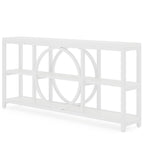 Tavolino console da 70,9 pollici con design creativo a gambe in metallo, tavoli stretti e lunghi a 3 livelli per ingresso