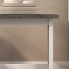 Tavolino da salotto in legno massello stile rustico classico