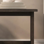 Tavolino da salotto in legno massello stile rustico classico
