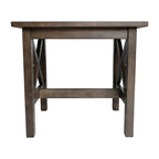 Tavolino da salotto in legno massello stile rustico classico