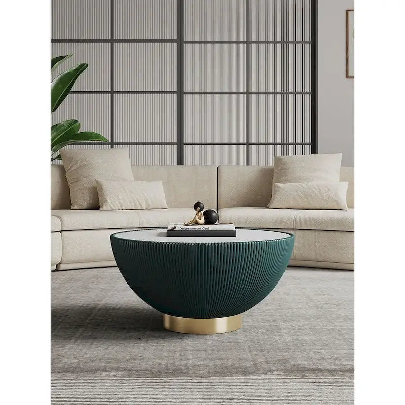 Manhattan Comfort Tavolino moderno imbottito Anderson