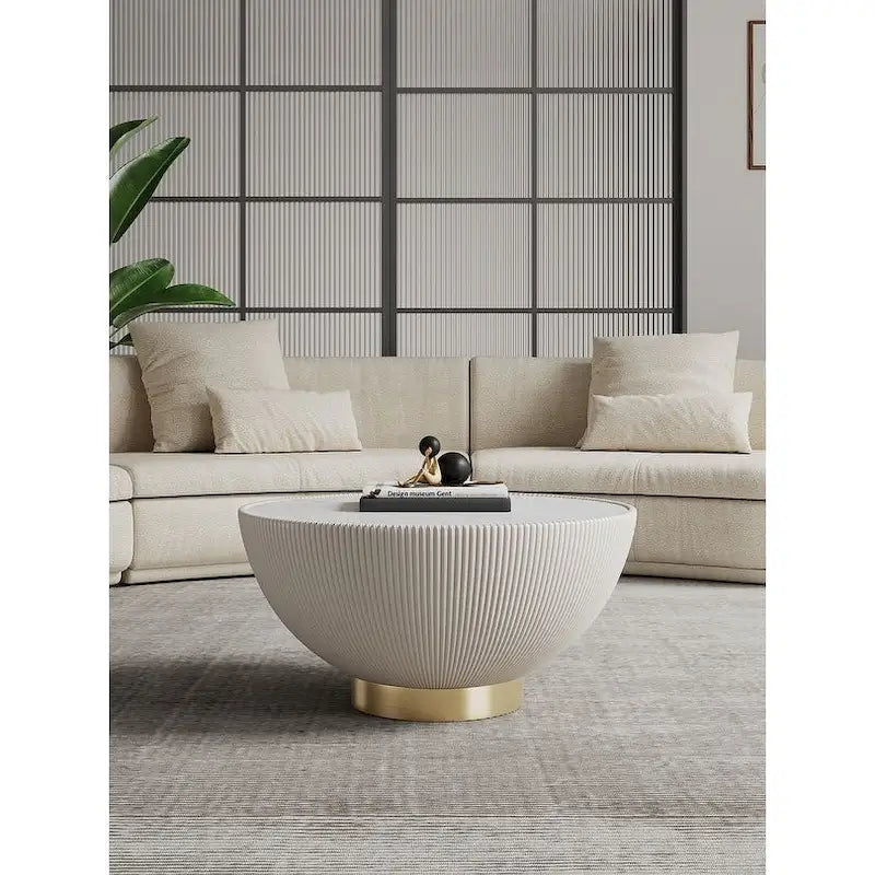 Manhattan Comfort Tavolino moderno imbottito Anderson