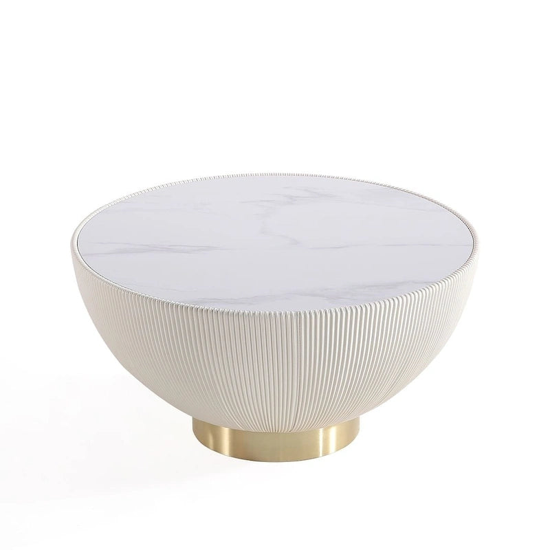 Manhattan Comfort Tavolino moderno imbottito Anderson