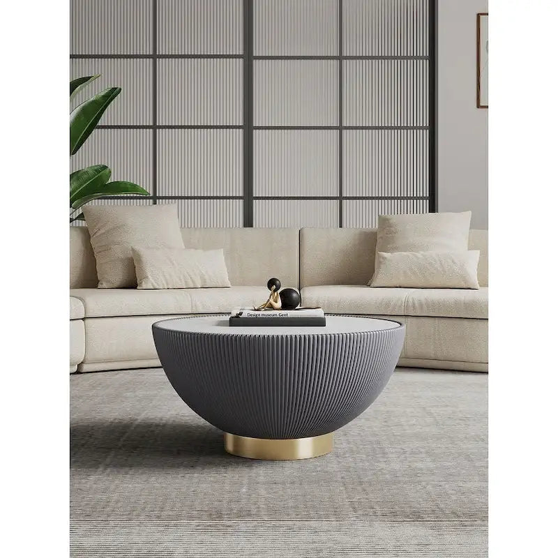 Manhattan Comfort Tavolino moderno imbottito Anderson