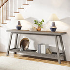 Consolle da ingresso in stile rustico, extra lunga 180 cm