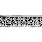 Consolle da Ingresso Glam con Struttura in Cristallo