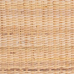 Consolle in rattan e legno di acacia Kalimantan Bohemian Light Honey