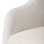 Sedia da ufficio girevole Genevieve Mid-Century Modern con ruote