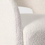 Sedia da ufficio girevole Genevieve Mid-Century Modern con ruote