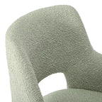 Sedia da ufficio girevole Genevieve Mid-Century Modern con ruote
