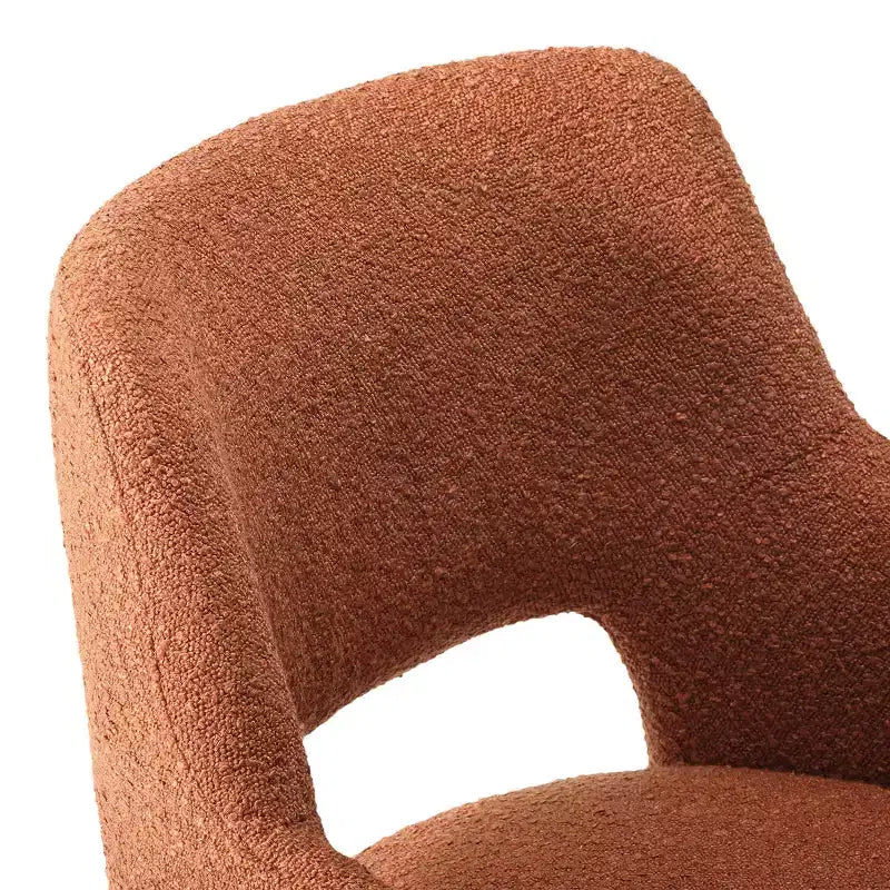 Sedia da ufficio girevole Genevieve Mid-Century Modern con ruote