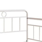 Divano letto singolo in metallo con letto estraibile
