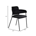 Sedia da pranzo imbottita Axis - Seduta moderna d'accento con gambe durevoli in acciaio inossidabile verniciato a polvere per cucina, sala da pranzo, ufficio e salotto.
