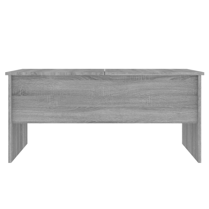 vidaXL Tavolino da caffè con ripiano sollevabile, tavolino da divano in legno multistrato - 102 x 50.5 x 46.5 cm