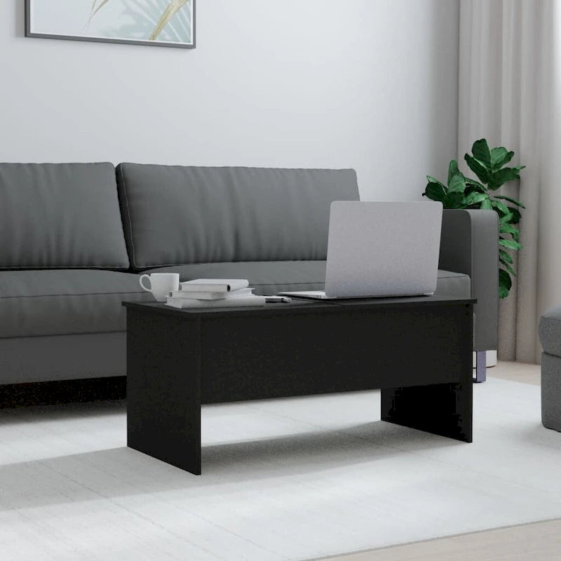 vidaXL Tavolino da caffè con ripiano sollevabile, tavolino da divano in legno multistrato - 102 x 50.5 x 46.5 cm