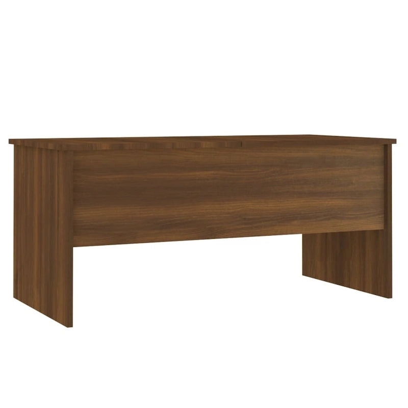 vidaXL Tavolino da caffè con ripiano sollevabile, tavolino da divano in legno multistrato - 102 x 50.5 x 46.5 cm