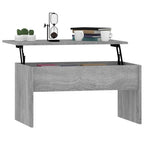 vidaXL Coffee Table Lift Top End Table Accent Side Sofa Table Engineered Wood - 31.5 x 19.9 x 16.3