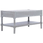 SAFAVIEH Alene 2-Drawer Bottom Shelf Coffee Table - 37.8 W x 19 L x 19 H - 38Wx19Dx19H