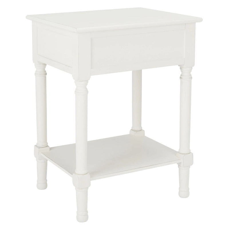 SAFAVIEH Heide Tavolino d'Appoggio con 1 Cassetto - 48,3 L x 40,1 P x 66 A cm - 48,3x40,6x66 cm