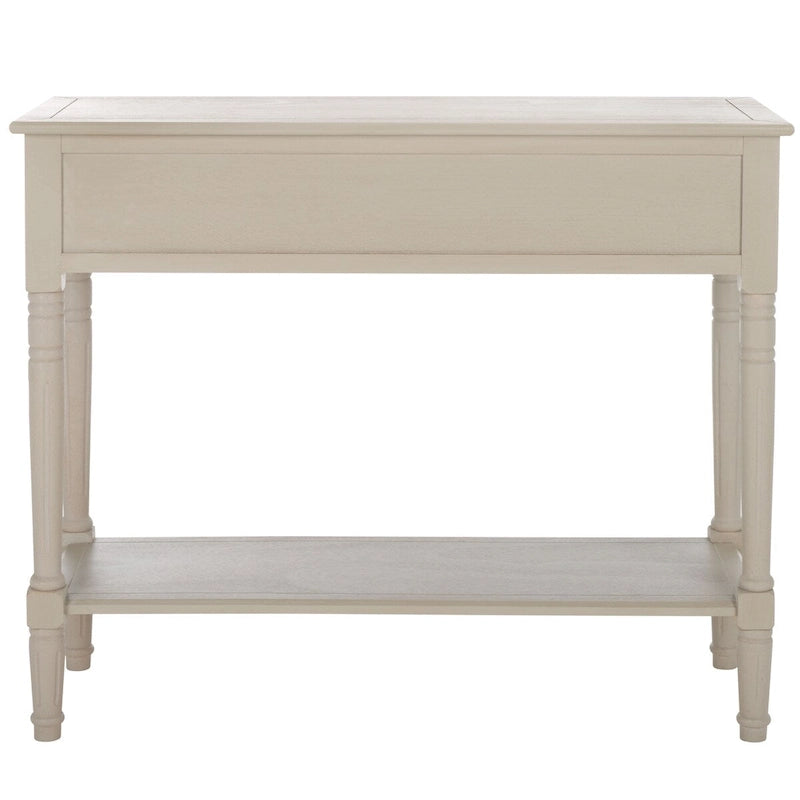 SAFAVIEH Camilla, consolle a 2 cassetti grigia - 35,8 x 13,8 x 29,5 - 36Lx14Px30A