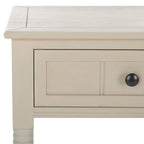 SAFAVIEH Camilla, consolle a 2 cassetti grigia - 35,8 x 13,8 x 29,5 - 36Lx14Px30A