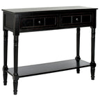 SAFAVIEH Camilla, consolle a 2 cassetti grigia - 35,8 x 13,8 x 29,5 - 36Lx14Px30A