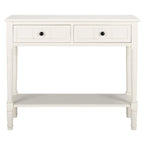 SAFAVIEH Camilla, consolle a 2 cassetti grigia - 35,8 x 13,8 x 29,5 - 36Lx14Px30A