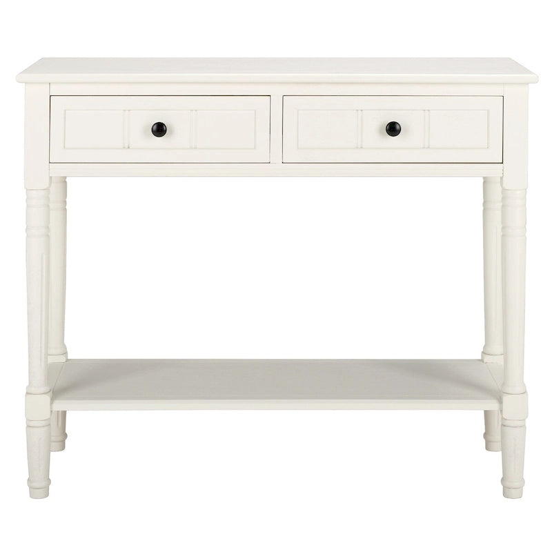 SAFAVIEH Camilla, consolle a 2 cassetti grigia - 35,8 x 13,8 x 29,5 - 36Lx14Px30A