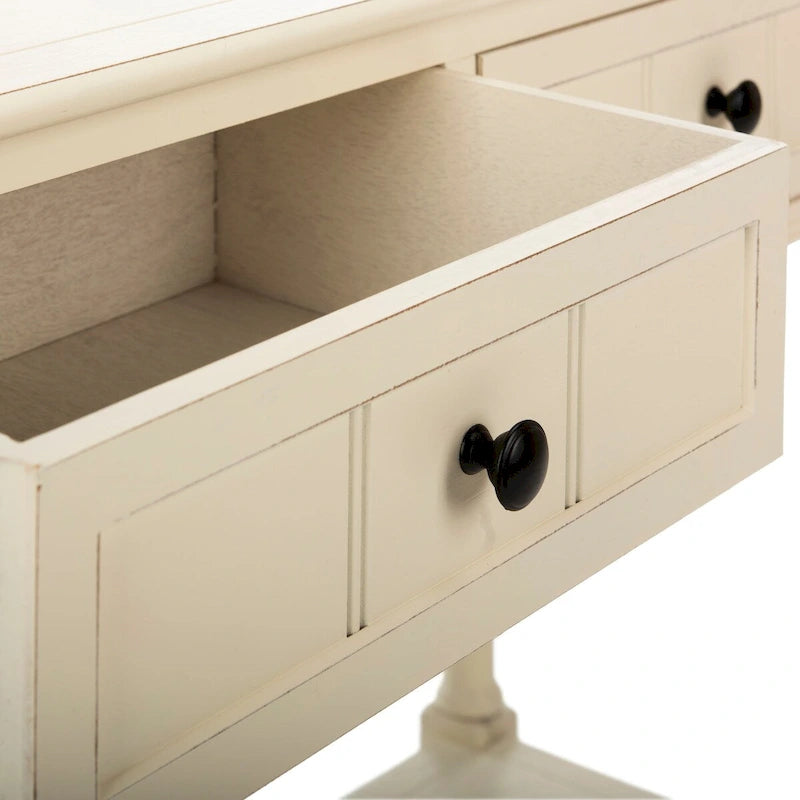 SAFAVIEH Camilla, consolle a 2 cassetti grigia - 35,8 x 13,8 x 29,5 - 36Lx14Px30A
