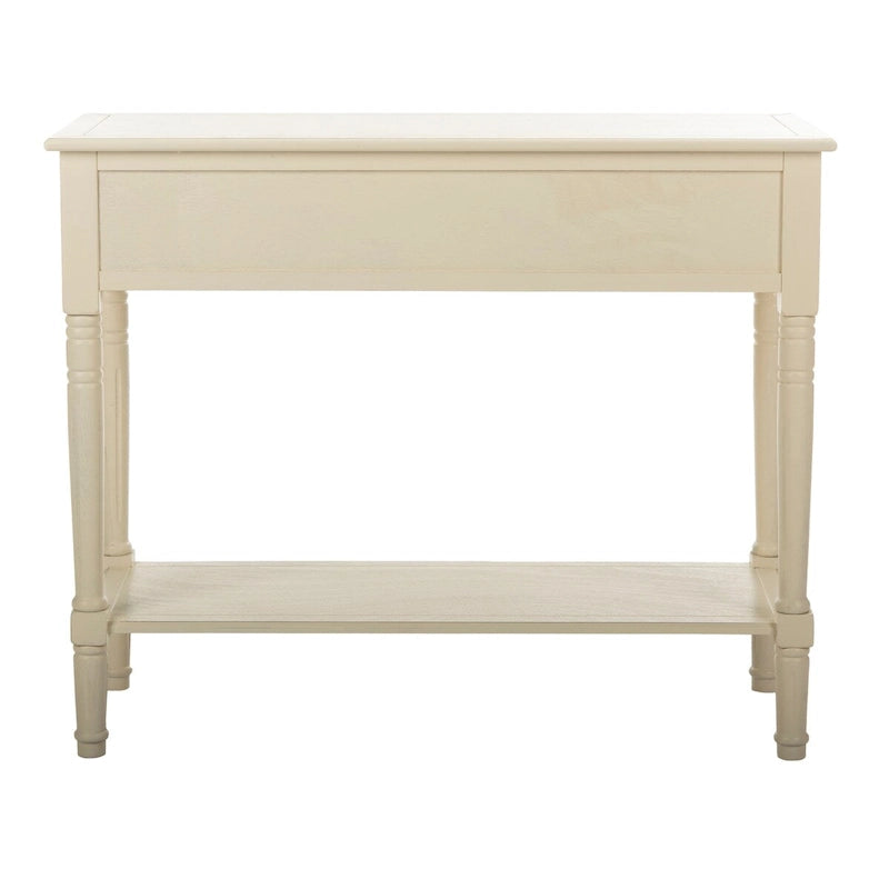 SAFAVIEH Camilla, consolle a 2 cassetti grigia - 35,8 x 13,8 x 29,5 - 36Lx14Px30A