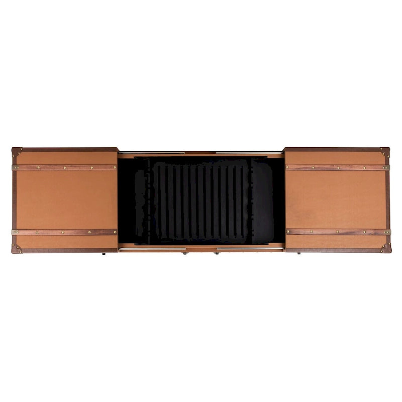 SAFAVIEH Terese Tavolino da caffè con scomparto e portabottiglie - 47,2 L x 23,6 P x 15,4 A - 47Lx24Px15A