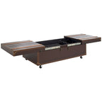 SAFAVIEH Terese Tavolino da caffè con scomparto e portabottiglie - 47,2 L x 23,6 P x 15,4 A - 47Lx24Px15A
