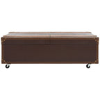 SAFAVIEH Terese Tavolino da caffè con scomparto e portabottiglie - 47,2 L x 23,6 P x 15,4 A - 47Lx24Px15A