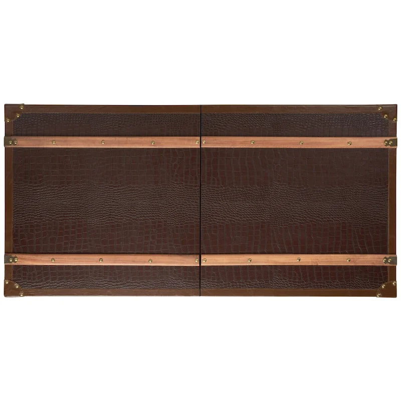 SAFAVIEH Terese Tavolino da caffè con scomparto e portabottiglie - 47,2 L x 23,6 P x 15,4 A - 47Lx24Px15A
