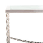 SAFAVIEH Couture Sedighe Glass Coffee Table - 40 W x 24 D x 18 H - 40W x 24D x 18H
