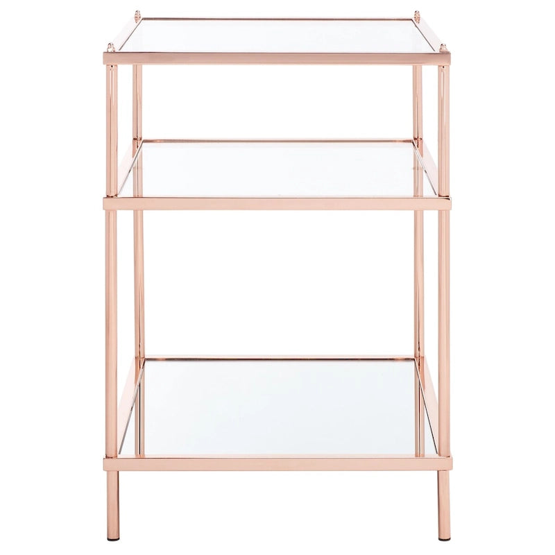 SAFAVIEH Vida Tavolino d'Appoggio a 3 Livelli - 22 L x 18 P x 27 H - 22Lx18Px27H