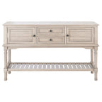 SAFAVIEH Vella Consolle con 2 cassetti e 2 ante - 120 L x 33 P x 75 A cm - 120Lx33Px76A
