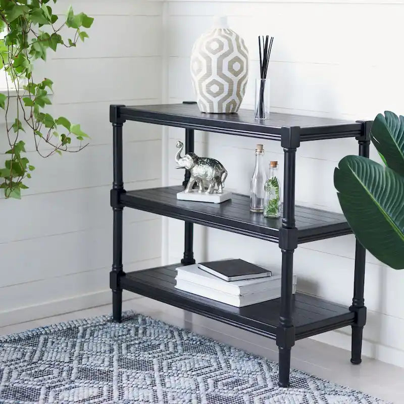 SAFAVIEH Olevia Tavolo consolle a 3 ripiani - 33.8 L x 13.8 P x 29.5 H - 34Lx14Px30H