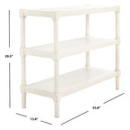 SAFAVIEH Olevia Tavolo consolle a 3 ripiani - 33.8 L x 13.8 P x 29.5 H - 34Lx14Px30H