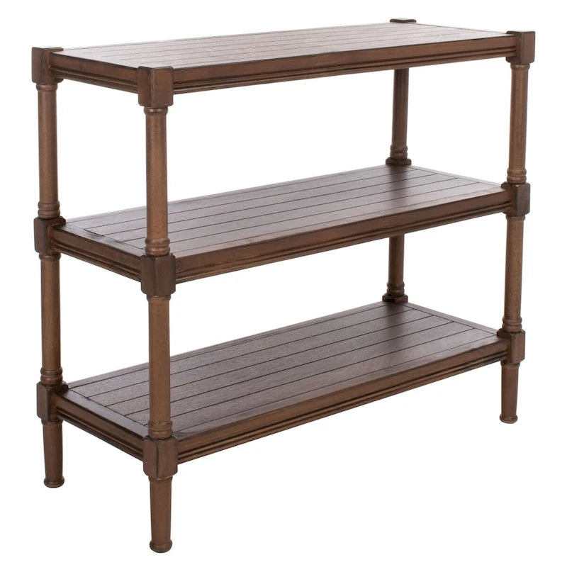SAFAVIEH Olevia Tavolo consolle a 3 ripiani - 33.8 L x 13.8 P x 29.5 H - 34Lx14Px30H