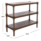 SAFAVIEH Olevia Tavolo consolle a 3 ripiani - 33.8 L x 13.8 P x 29.5 H - 34Lx14Px30H